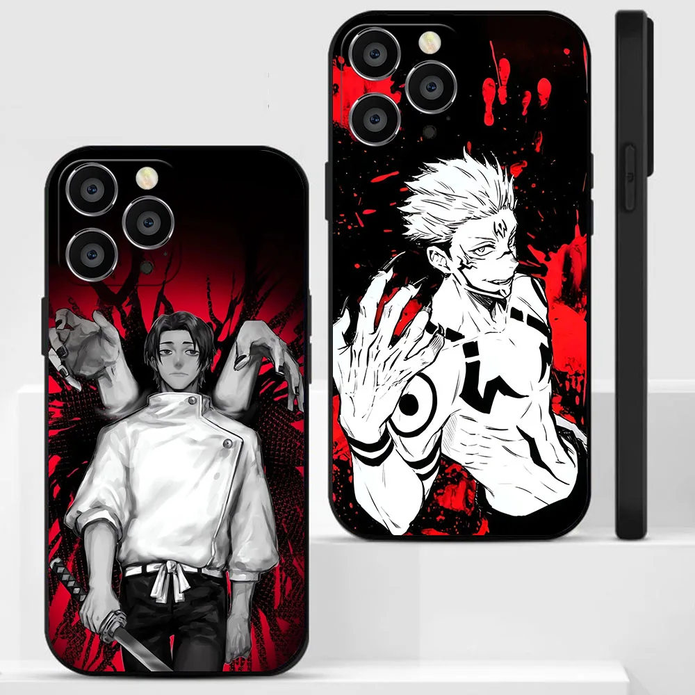 BK-18 Jujutsu Kaisen funda blanda para Realme 8 8S Q3 Q3i V13 C12 C15 C21Y C25Y C20 C33 C30 Narzo 30 Pro - imagen 4