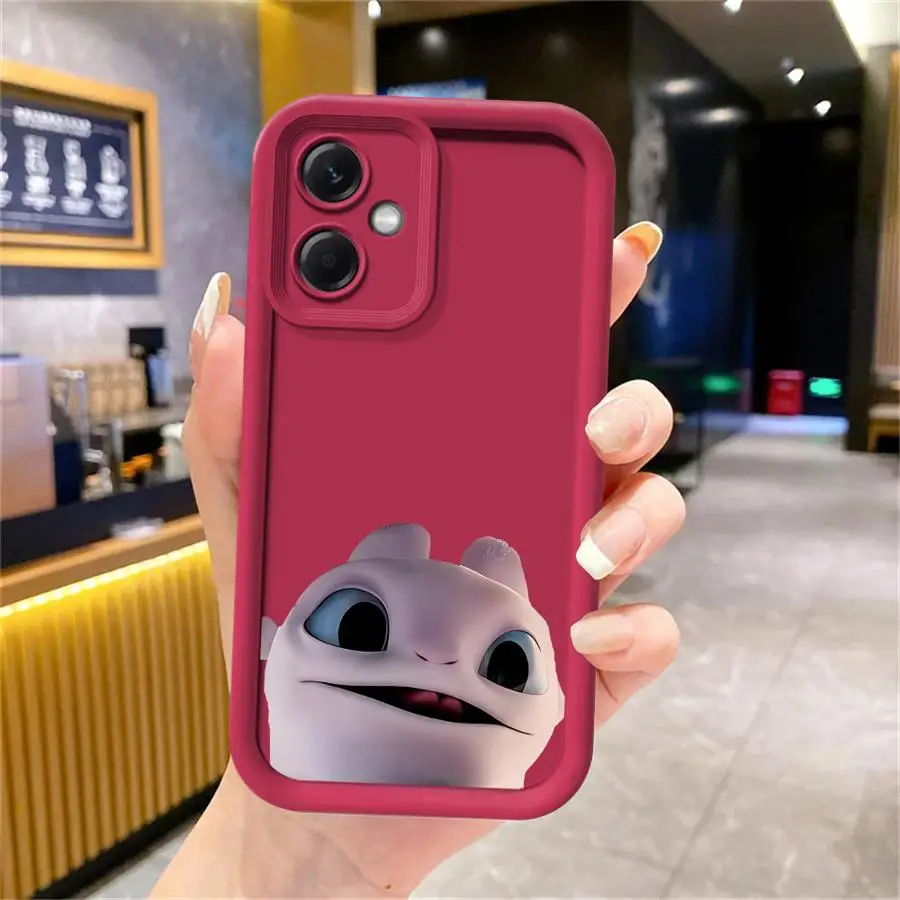 Funda de dragón lindo de dibujos animados para Xiaomi Mi 11T Pro 11 Lite TPU suave - imagen 3