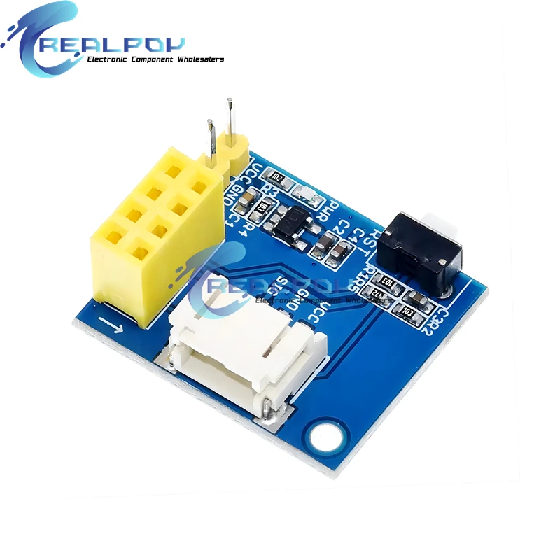 Módulo controlador LED ESP8266 ESP-01 ESP-01S WS2812 RGB para Arduino IDE WS2812 anillo de luz electrónico inteligente DIY con esp-01 - imagen 3