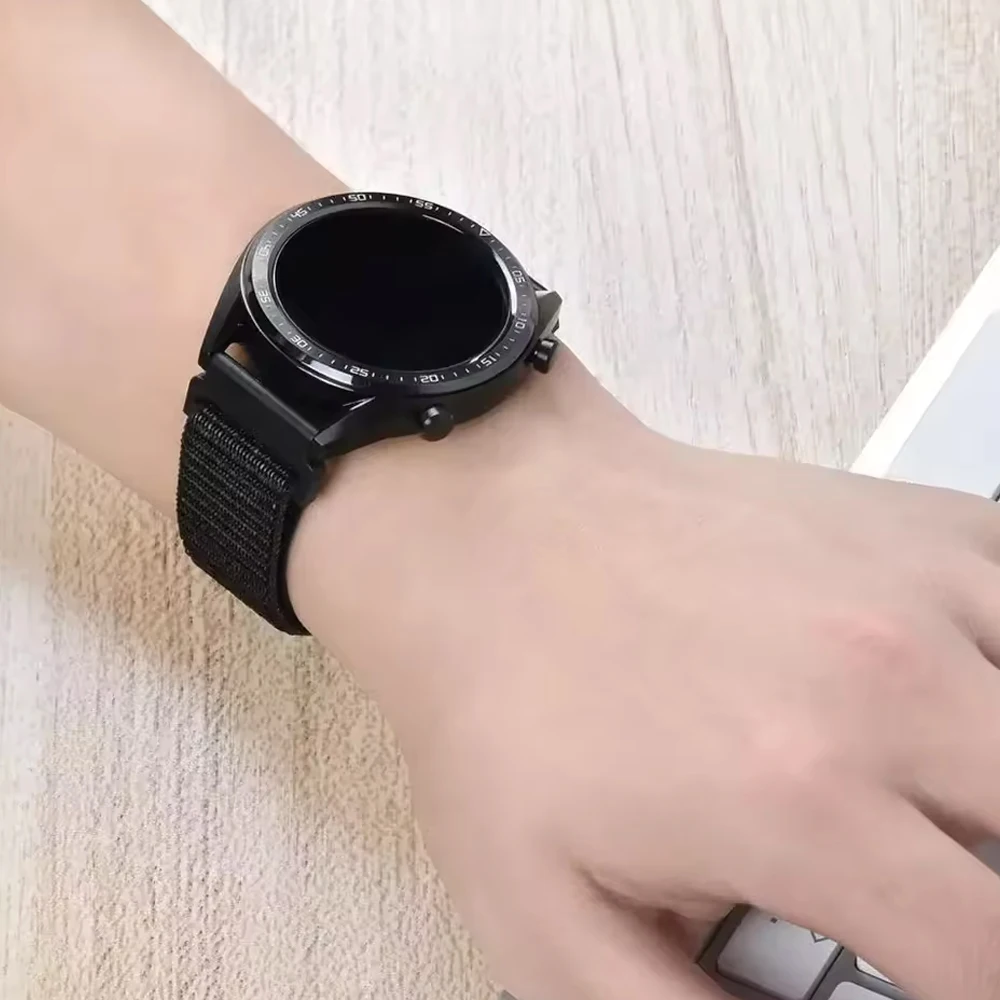 Correa elástica de nailon de 20mm y 22mm para Samsung Galaxy Watch 7 6 4 40/44mm 5 Pro Calssic 42/46mm Band Amazfit Gts2/4 Huawei Gt2/3 - imagen 5