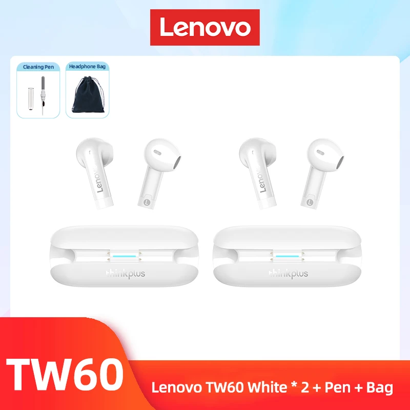 TW60 White 2 Bag Pen