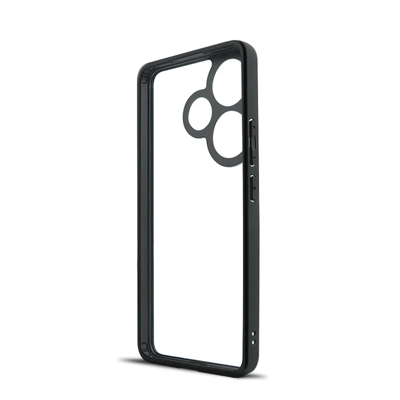 Para Xiaomi Poco F6 funda de lujo de silicona Tranperant TPU funda Xiaomi Poco F6 Pro funda protectora de teléfono a prueba de golpes funda Poco F6 - imagen 4