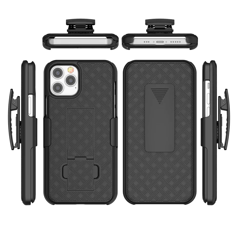 Funda combinada 2 en 1 con soporte para cinturón, funda para teléfono con Clip para IPhone 17 Air 16 14 13 12 Pro Mini 11 Pro Max 15 PLUS