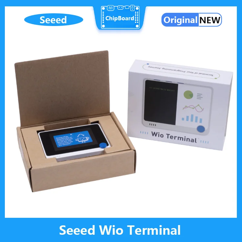 Terminal Wio Seeed: Placa de desarrollo ATSAMD51 Core con Realtek RTL8720DN BLE 5,0 y Wi-Fi 2,4G/5G con curso gratuito