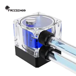 FREEZEMOD Bomba Refrigeración Líquida 7CM con Tanque e Indicador Flujo
