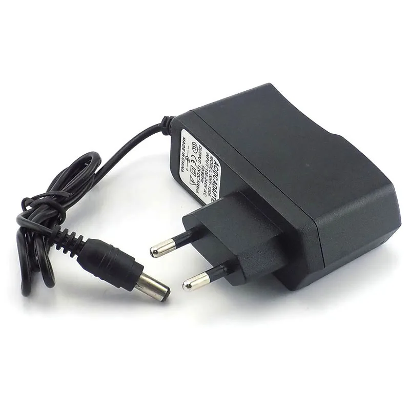 Adaptador de corriente CA a CC de 100-240V, adaptador de carga de cargador de 5,5mm x 2,1mm, 12V, 0,5a, 500mA, enchufe US EU AU para tira de luces LED - imagen 3