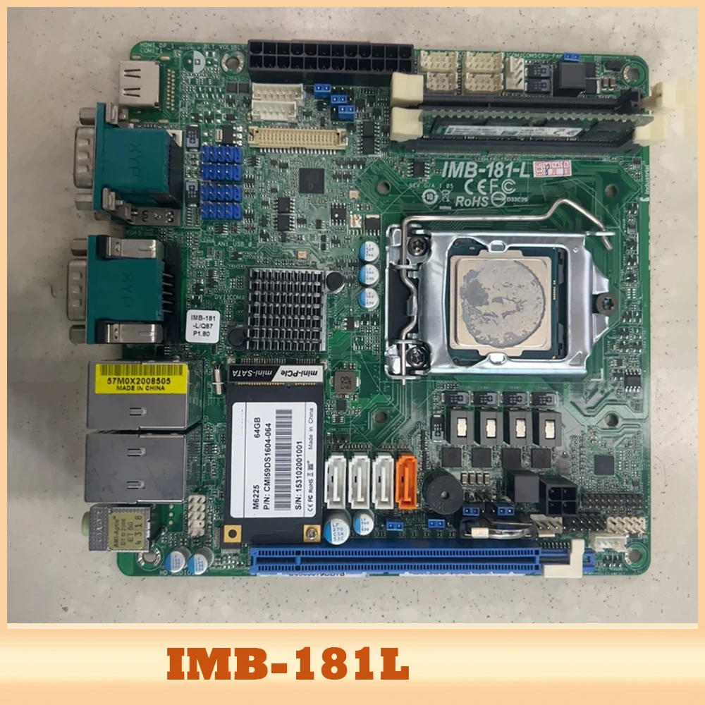 Placa base de control industrial LGA1150 DDR3 IMB-181-L IMB-181L - imagen 2