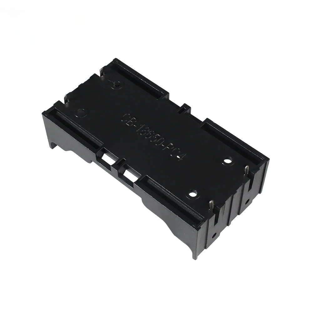 1 Uds soporte de batería 18650 fundas para banco de energía caja de almacenamiento de batería de plástico 1 2 3 4 ranuras contenedor de baterías - imagen 4