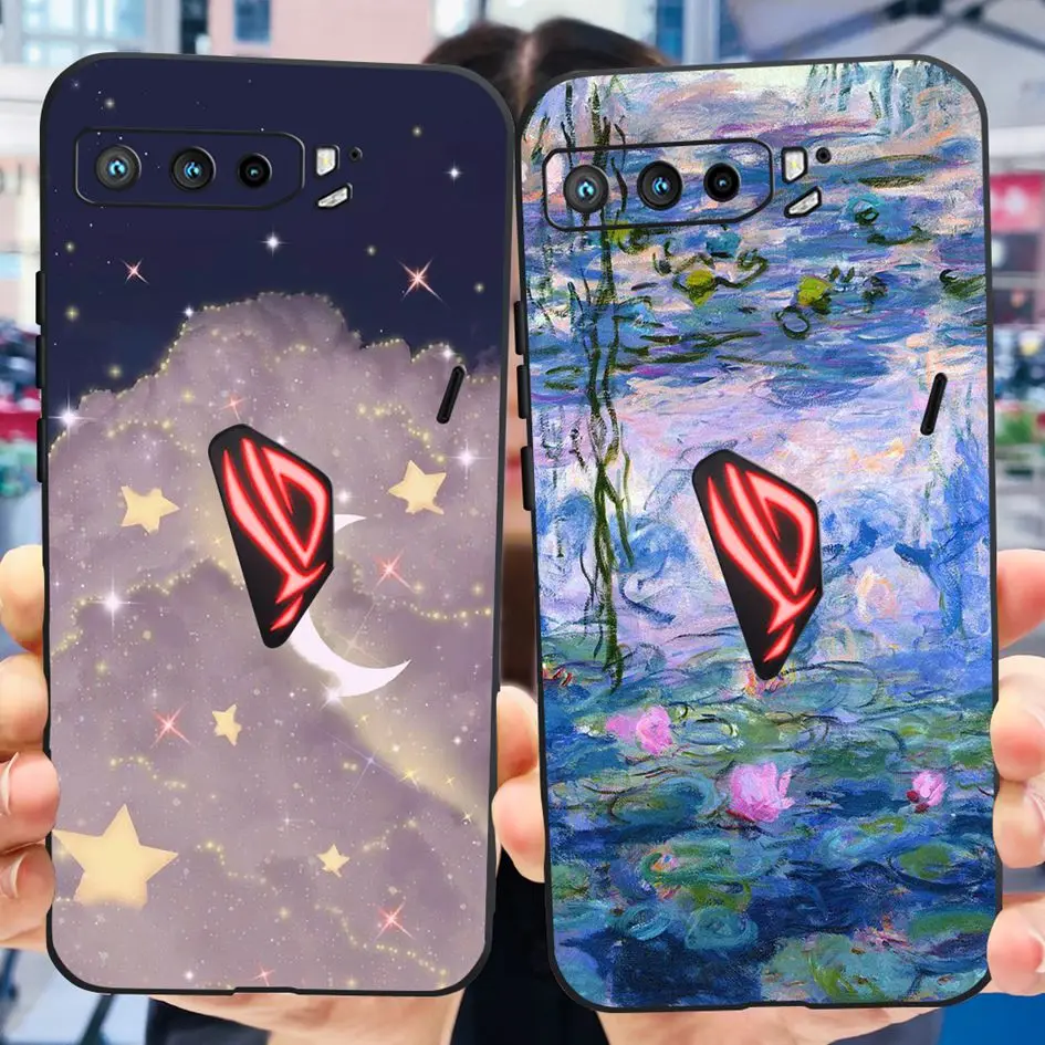 Funda de silicona a prueba de golpes para Asus ROG Phone 3 I003D ZS661KS, carcasa bonita de astronauta, parachoques para Asus Rog Phone 5 ZS673KS Rog5 Rog 6 - imagen 2