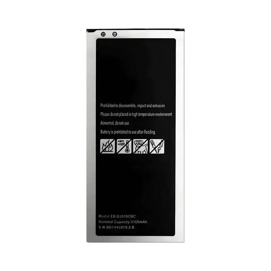 Batería ligera para teléfono móvil Samsung Galaxy J5 edición 2016 J510 SM J510F J5109 J5108 EB-BJ510CBC 3100Mah