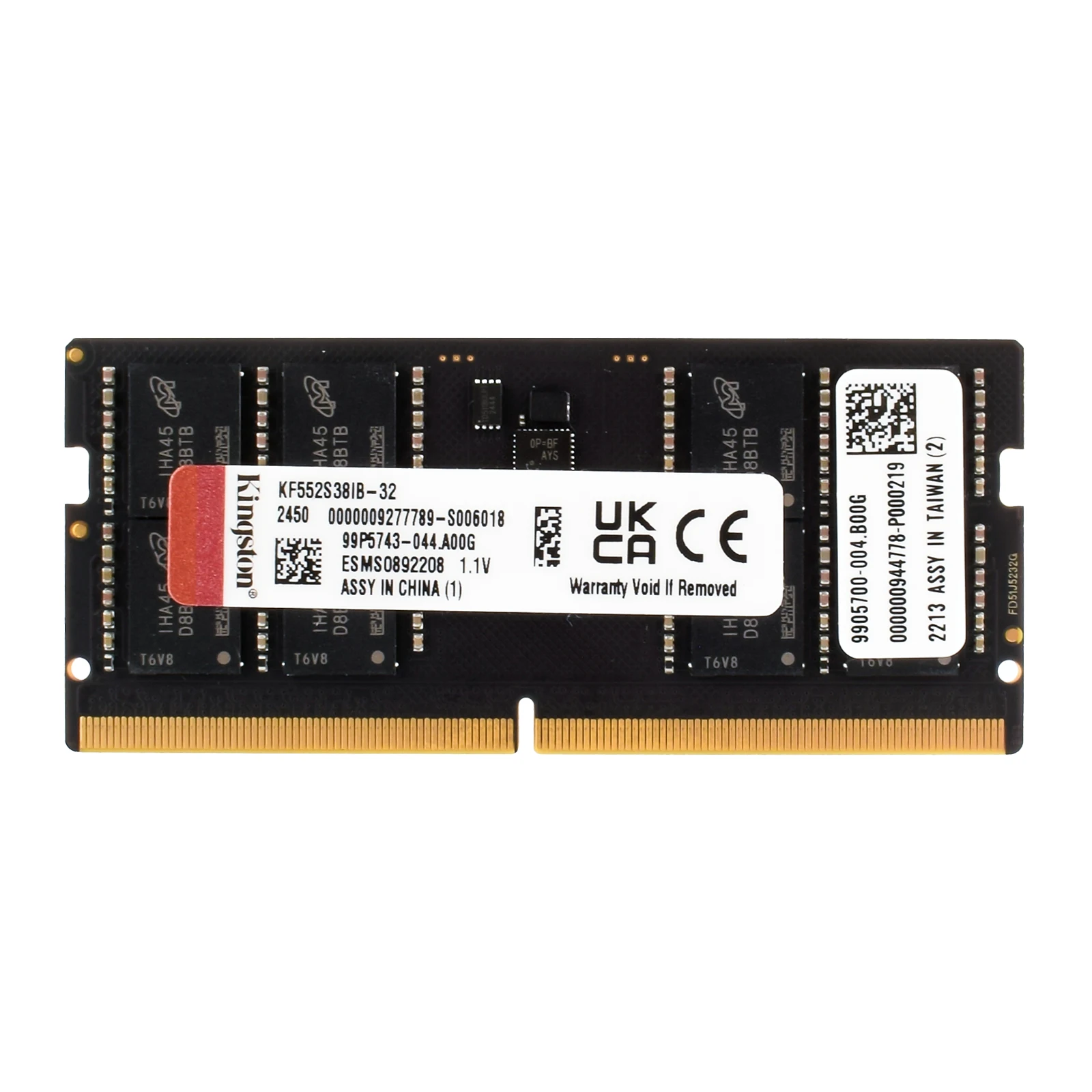 Kingston FURY Impact DDR5 RAM 32 16 8GB 5600MHz 4800 5200MHz Memoria SODIMM 260Pin SODIMM PC5-34800 41600 44800 DDR5 Notebook RAM - imagen 3