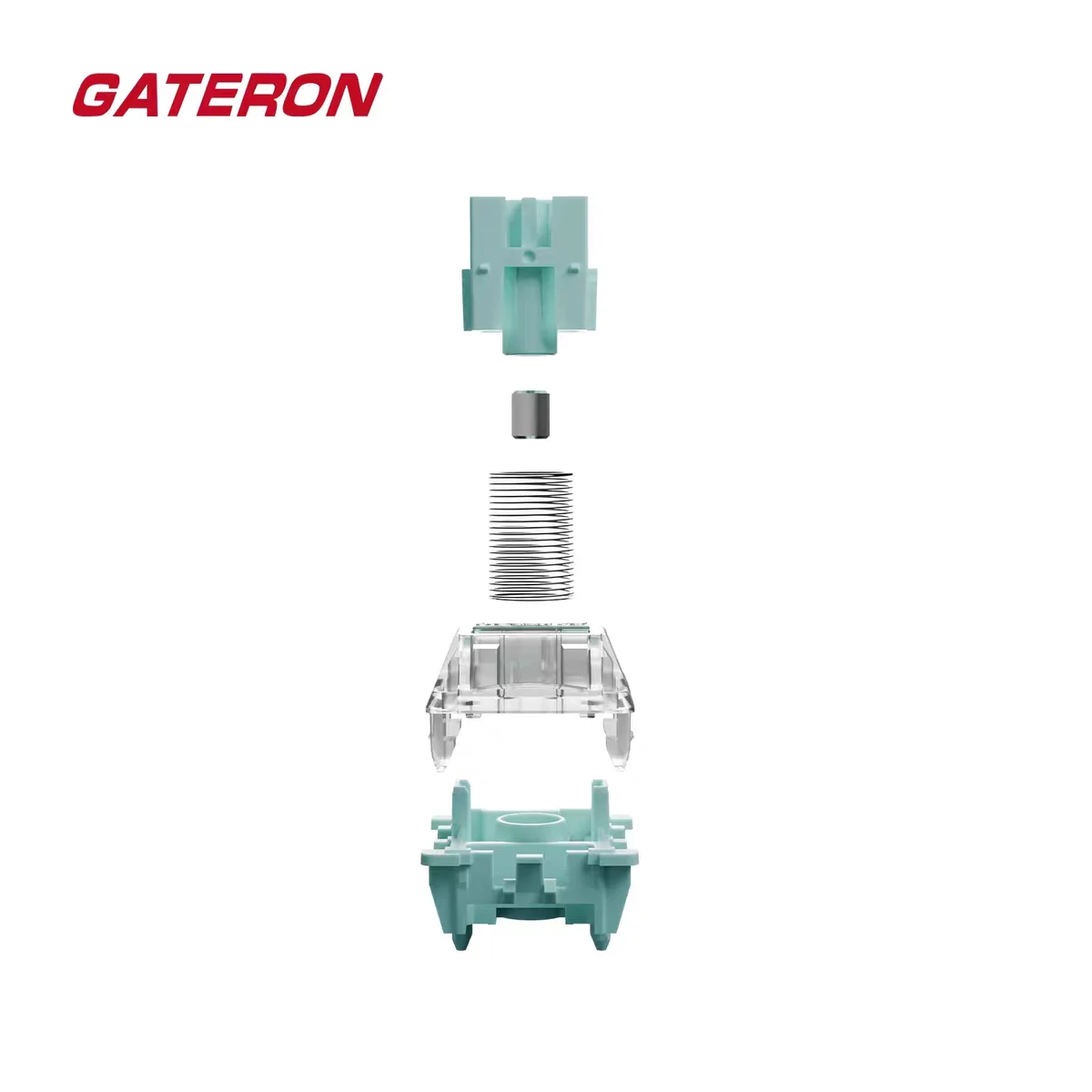 Gateron-interruptor lineal magnético de Jade para videojuegos, teclado magnético HIFI, interruptores de trabajo para PC, ajuste libre, Sensor Hall de tallo de pared - imagen 2