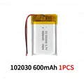 102030-600mAh  1PCS