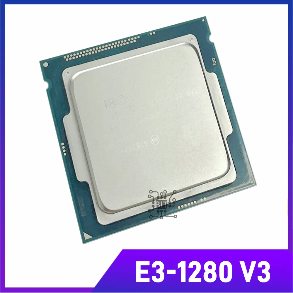 Xeon-E3-1280 v3 E3 1280 V3 E3 1280v3 3,5 GHz, procesador de CPU de cuatro núcleos de ocho hilos L2 = 1M L3 = 8M 82W LGA 1150