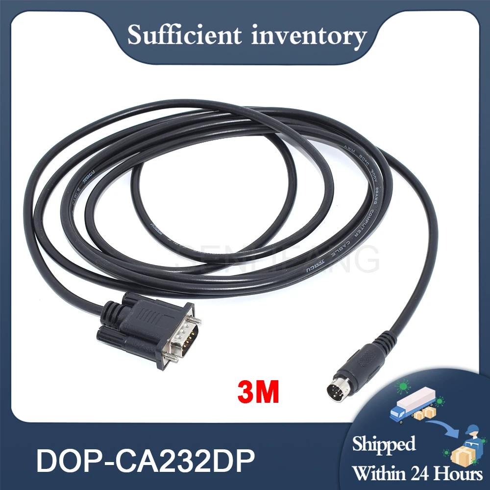 Nuevo para Delta PLC comunicación con HMI Cable de datos 3M