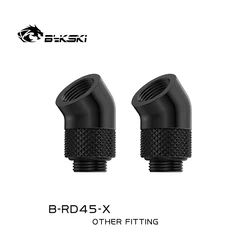 Bykski Conector G1/4 Compresión Giratorio Refrigeración Líquida