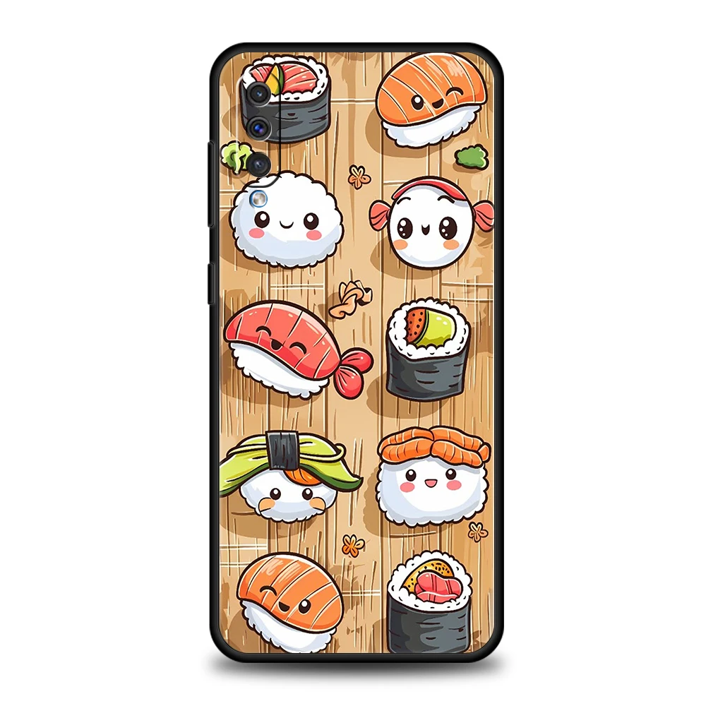 Funda bonita de Sushi de dibujos animados para Samsung A56 A36 A26 A24 A16 A14 A12 A32 A50 A70 A20S A22 A30 A40 A34 A54 A42 A52 A04s A06 5G - imagen 3