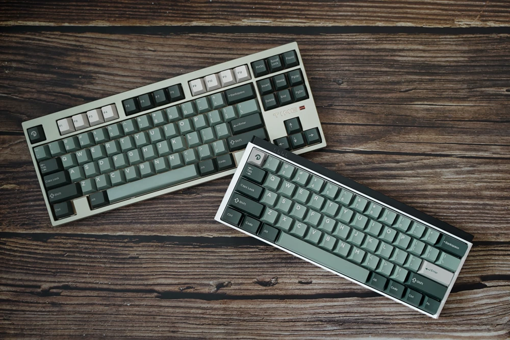 Domikey X iNKY Silent Forest Cherry Profile keycaps para mx stem keyboard poker 87 104 gh60 xd64 xd68 xd84 BM60 BM65 BM68 BM80 - imagen 4