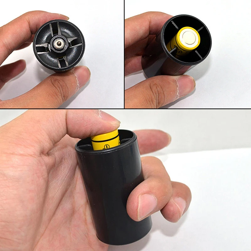 Adaptador convertidor de batería tipo LR20, soporte de batería duradero, caja convertidora, adaptador de conversión, tamaño AA a D - imagen 3