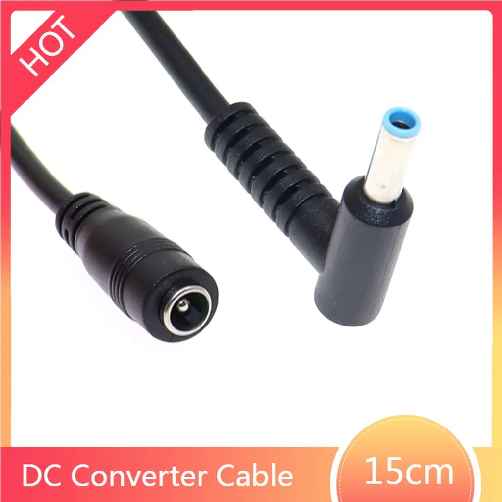 4,5*3,0/4,0*0,6mm macho a DC 5,5*2,1mm conector hembra cable adaptador de conector DC para portátil ASUS HP Envy Ultrabook