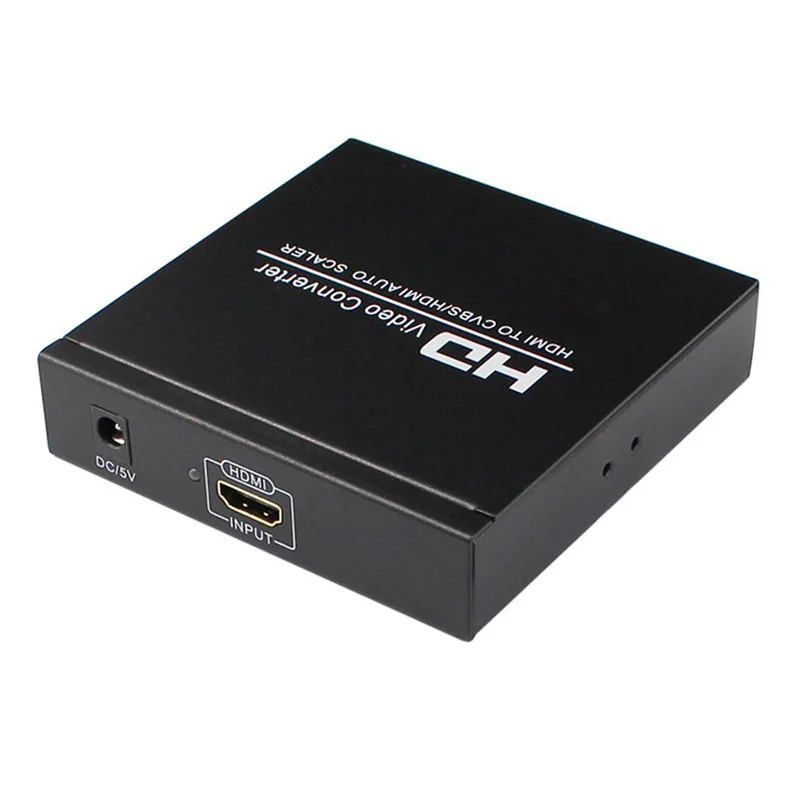 Convertidor de vídeo HDMI a CVBS, adaptador de pantalla automático para cámara, ordenador, DVD, portátil, PC a TV, Monitor y proyector, 1080p - imagen 2