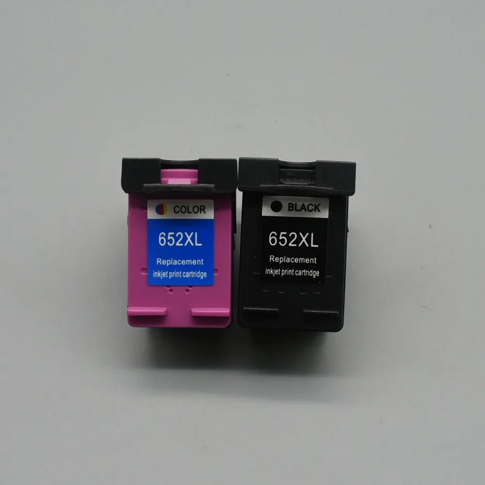 Cartucho de tinta de inyección de tinta remanufacturado de Color Premium 652 Xl 652xl para HP652 para HP DeskJet Ink Advantage 2135 1118 - imagen 3