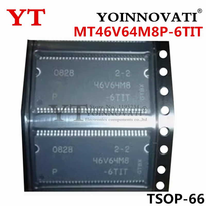 1 UDS-10 Uds MT46V64M8P-6TIT MT46V64M8-6TIT 46V64M8-6TIT TSOP-66