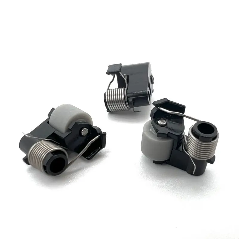 Rodillo de goma de 1 piezas con soporte de plástico para grabadora de cinta, repetidor de Cassette de Audio, reproductor Walkman estéreo