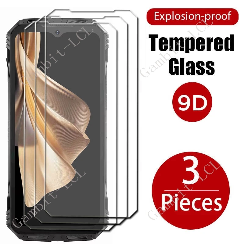 3 uds vidrio templado protector para Doogee S Cyber Pro en DoogeeSCyber CyberPro DoogeeS118 S118 6,6 "película protectora de pantalla