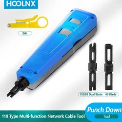 HOOLNX Herramienta de Impacto RJ45/RJ11 para Cable de Red