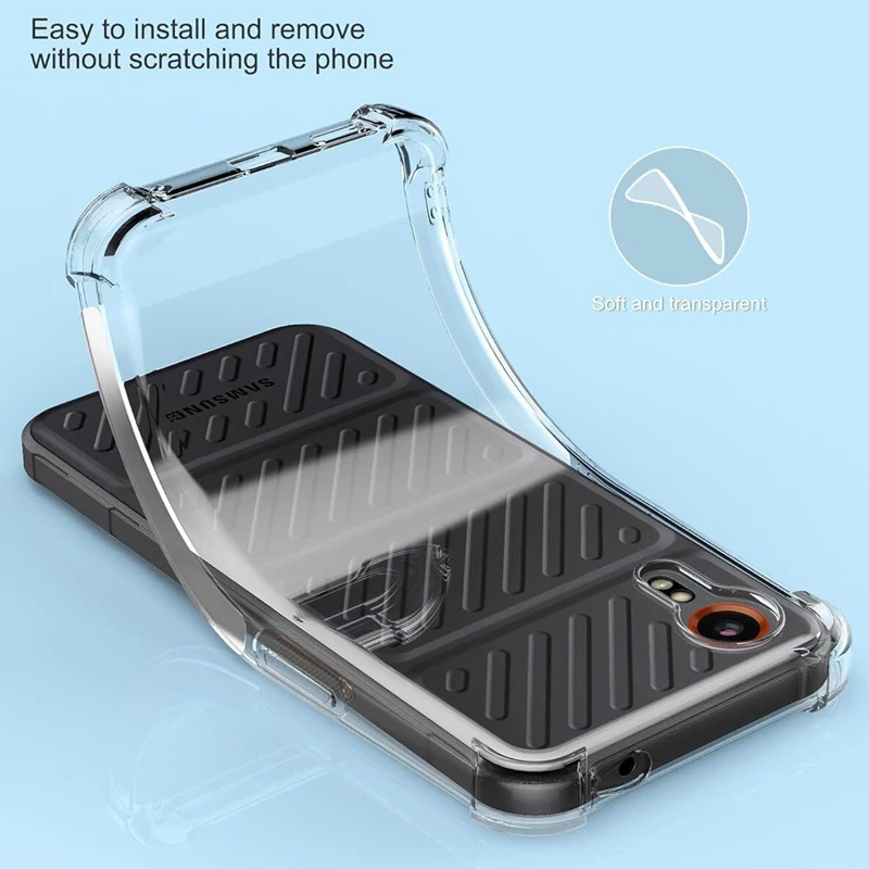 Funda de TPU con Airbag a prueba de golpes para Samsung Galaxy Xcover 7 Xcover 6 Pro 5 funda protectora Capa Fundas Coque - imagen 5