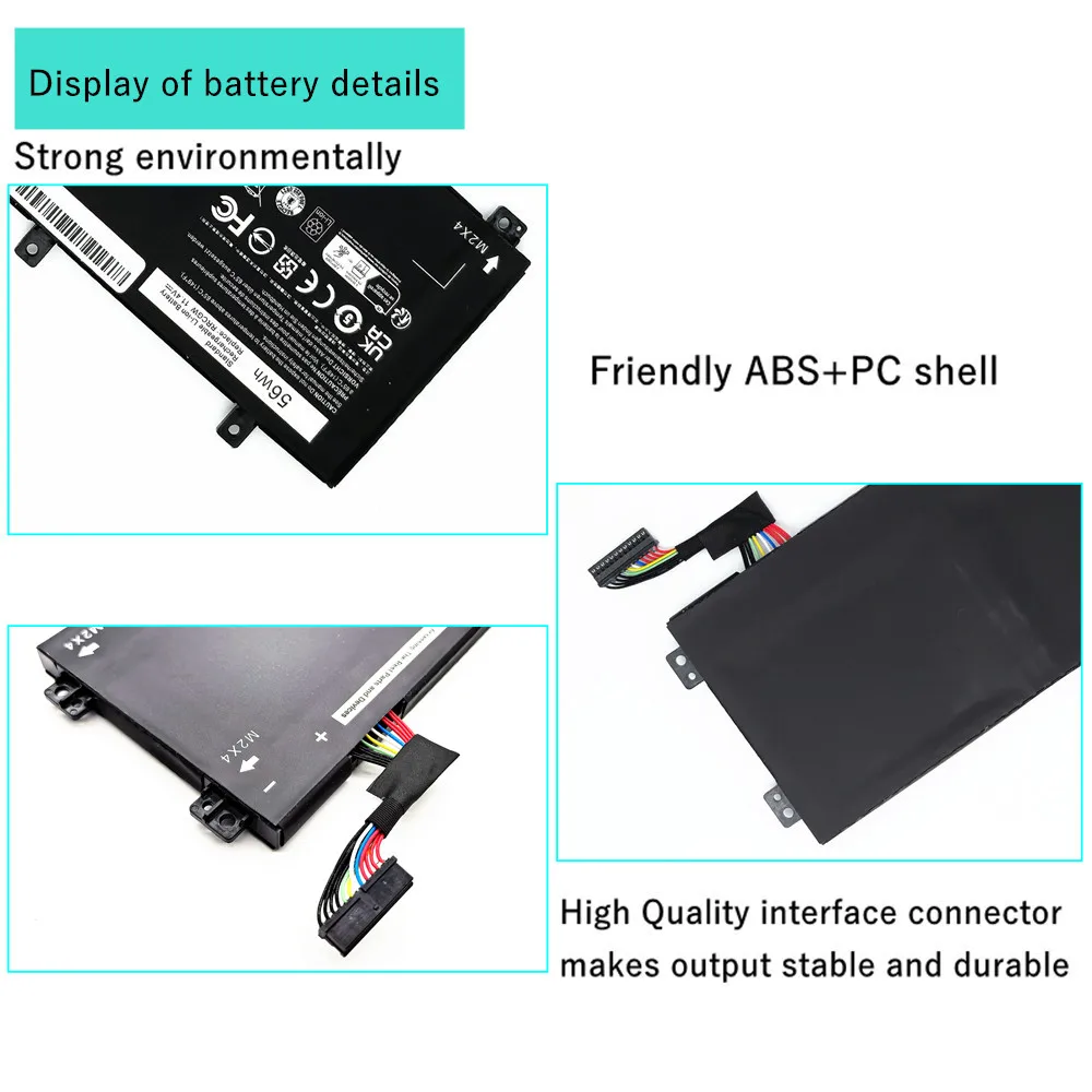 RRCGW 4GVGH 11,4 V 56WH batería del ordenador portátil para Dell XPS 15 9550 para Precision 5510 Series M7R96 62MJV - imagen 2