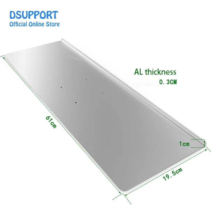 Bandeja Teclado Orificio Montaje VESA Soporte Teclado Trabajo Bricolaje 100x100mm - Vista principal del producto