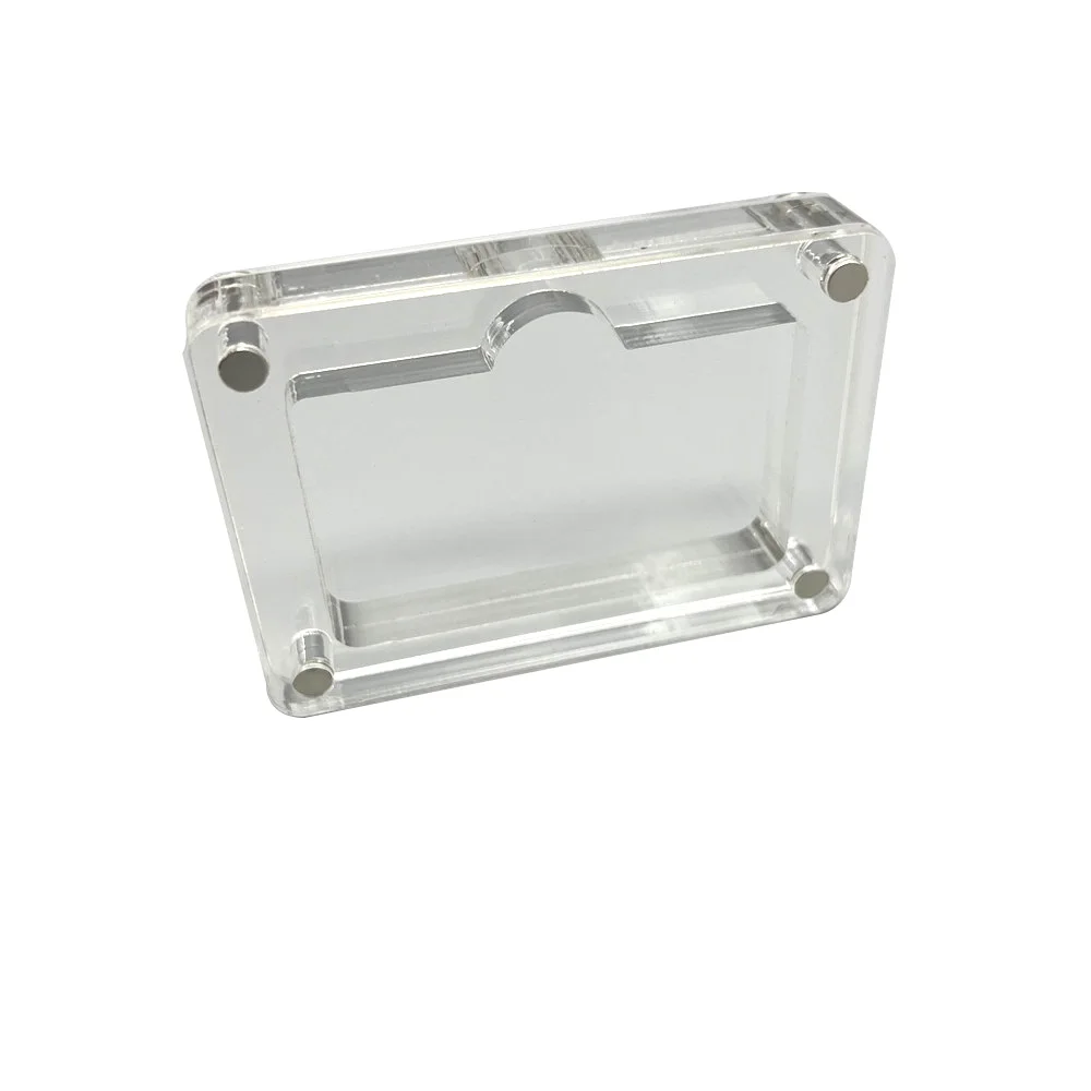 Caja de almacenamiento de acrílico para GBA GameBoy Advance, estuche de exhibición de accesorios, Cartucho de tarjeta de juego, cubierta magnética - imagen 3