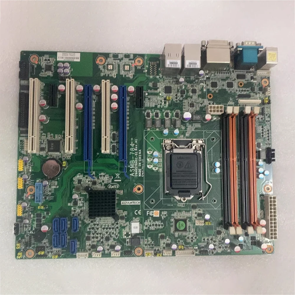 Placa base de computadora industrial de doble puerto ASMB-784G2 REV.A1 - imagen 3