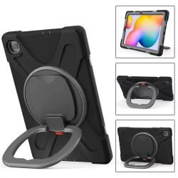 Funda resistente Universal para Samsung Galaxy Tab S6 Lite 10,4 2024 2022 2020 SM-P620 P625 P613 P619 P610 P615 cubierta con soporte giratorio