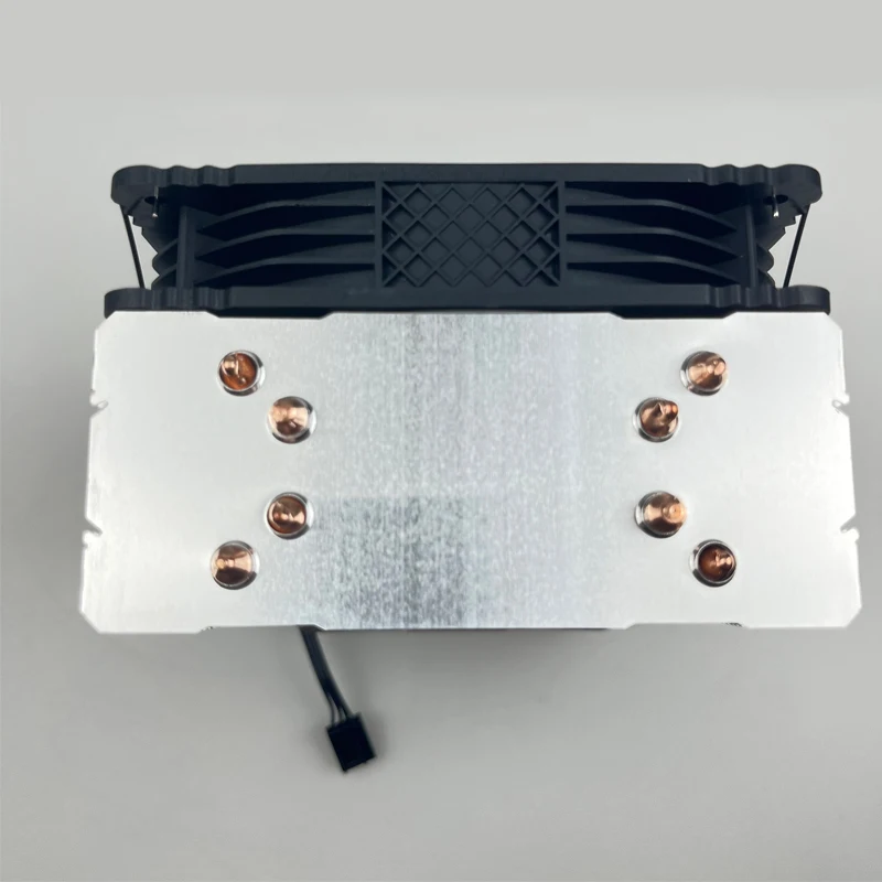 COOLLEO-Radiador de 4 tubos de calor, Enfriador de CPU de 160W, 4 pines, PWM1600 RPM, ventilador de refrigeración para LGA1700, LGA115X, LAG1366, regala pasta térmica - imagen 4