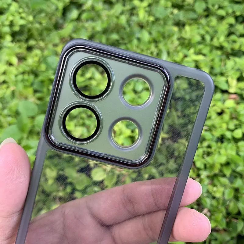 Para Xiaomi Mi 14T Pro funda suave TPU transparente lente magnética funda protectora trasera para Xiaomi Mi 14 14T Pro 14ultra Shell - imagen 5