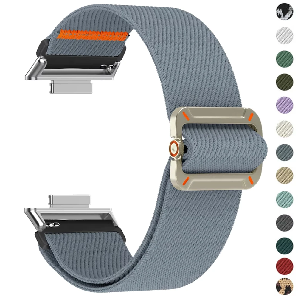 Correa de nailon para Huawei Watch Fit 4/3/2, Correa de repuesto para reloj inteligente Huawei Watch Fit 4/4 Pro, pulsera