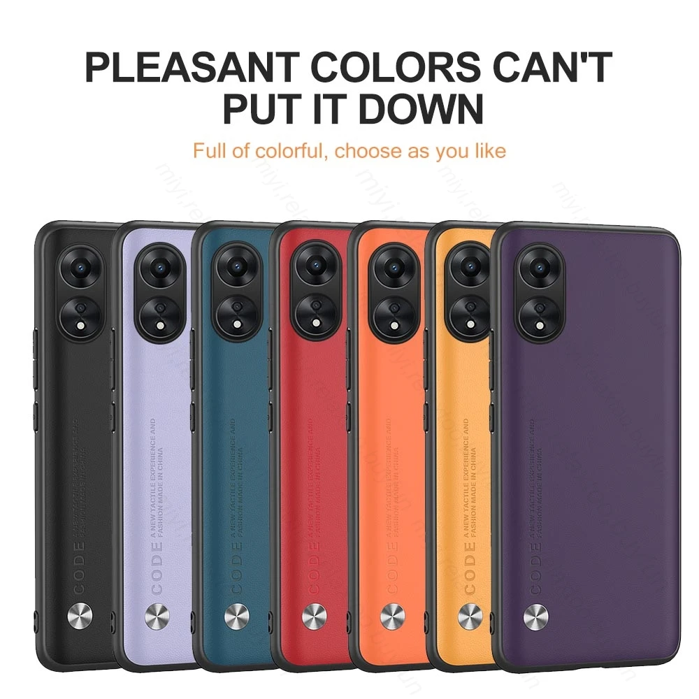 Una fila de seis teléfonos celulares con diferentes colores