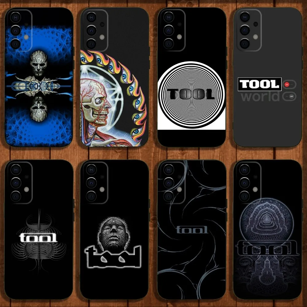 Funda de teléfono Band t-tool chism para Samsung Galaxy A13,A21s,A22,A31,A32,A52,A53,A71,A80,A91, cubierta negra suave