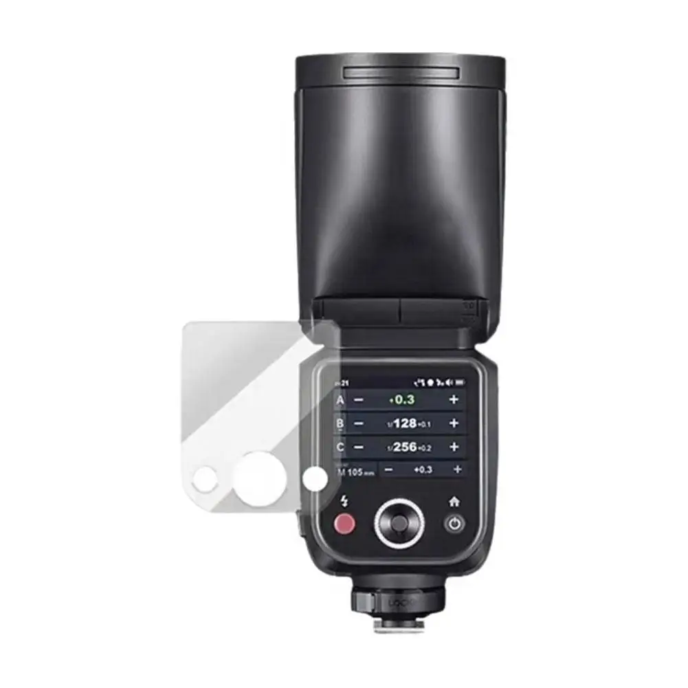 Protector de pantalla GODOX V100 Flash pantalla táctil Control Flash accesorios película protectora para Godox V100 Speedlite vidrio templado