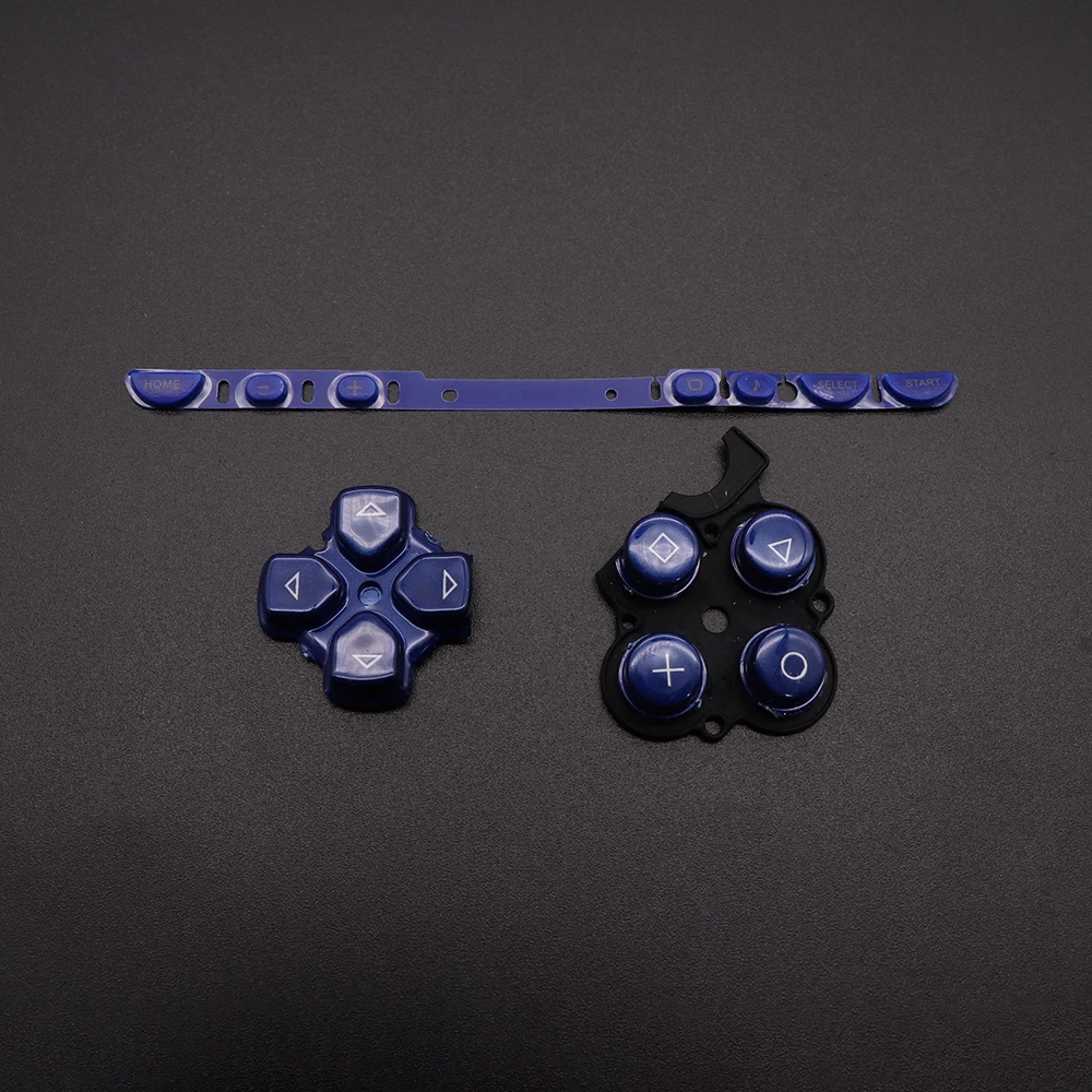 XOXNXEX 1 Juego de botones izquierdo y derecho multicolor, juego de teclas, botones de repuesto de reparación para consola PSP 2000 PSP2000 - imagen 5