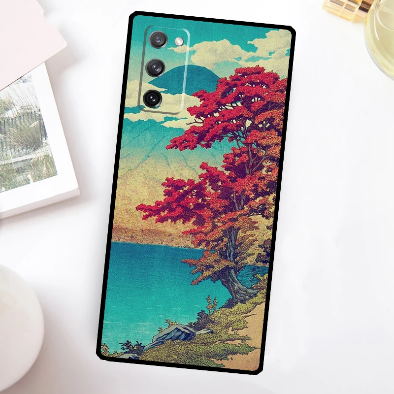 Funda de arte japonés ukiyo-e para Samsung Galaxy S23 Ultra S22 Plus S20 S21 FE S8 S9 S10 Note 10 20 S24 Ultra - imagen 2