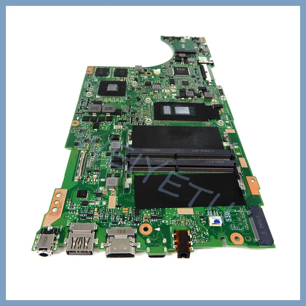 X510UQ/UN carte mère pour ASUS X510U/UQ/UQR X510UR X510UN/UNR X510UF S510UR S510UN S510U X510UA S5100UQ carte mère i3 i5 i7 CPU - imagen 4