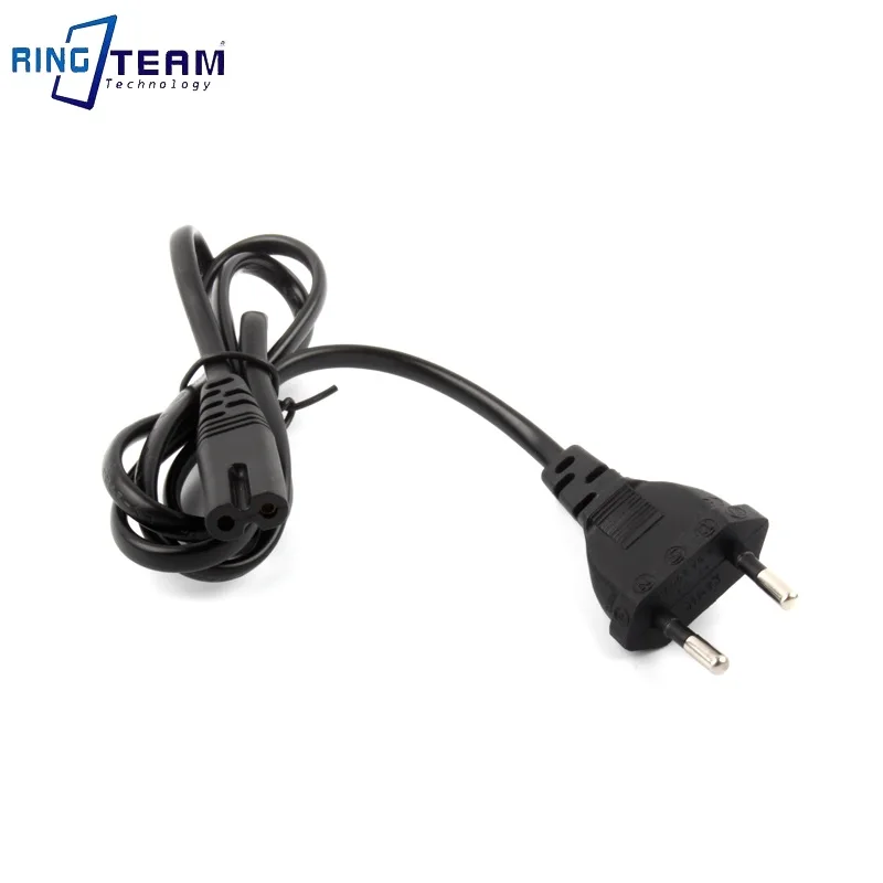 Cable de alimentación de 2 pines para la UE, IEC320 C7, para Dell, portátil, Canon, Epson, impresora, Radio, altavoz, PS4, XBOX, LG, Sony - imagen 5