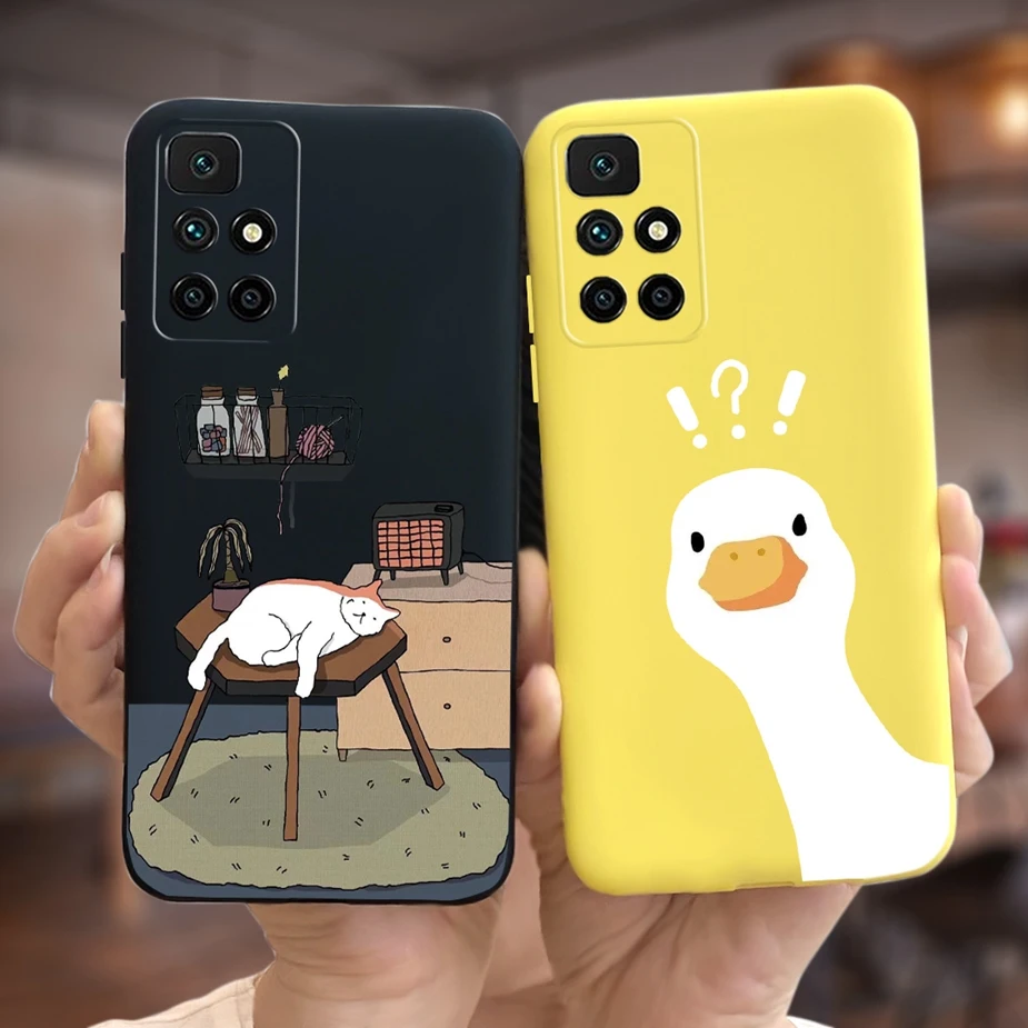 Para Xiaomi Redmi 10 funda Redmi10 Prime Linda funda trasera de dibujos animados de moda funda de teléfono de silicona suave para Xiaomi Redmi 10 Prime Fundas - imagen 3