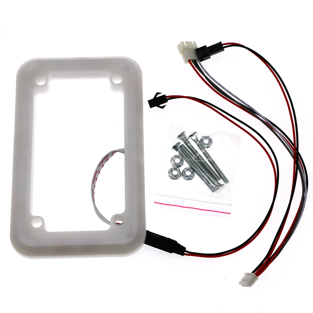 Luz de decoración de Marco LED colorida, aceptador de monedas iluminado, Token, máquina expendedora de garra mecánica, piezas de Pinball, juego Arcade DIY - imagen 3