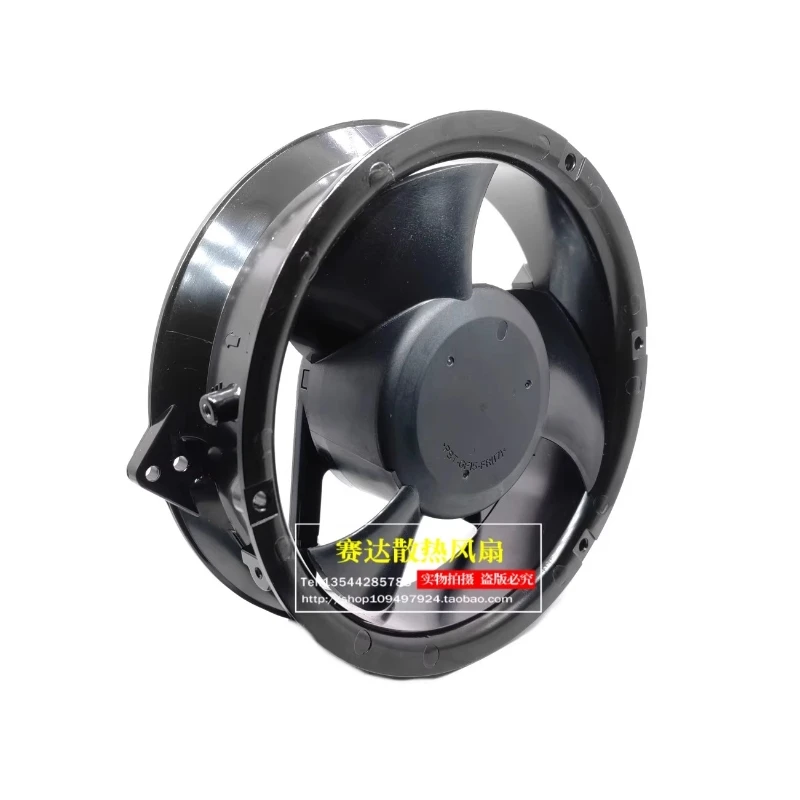 Original EFB1724EHG 17251 24V 1.70A 17CM ventilador de refrigeración de marco de aluminio redondo completo - imagen 4