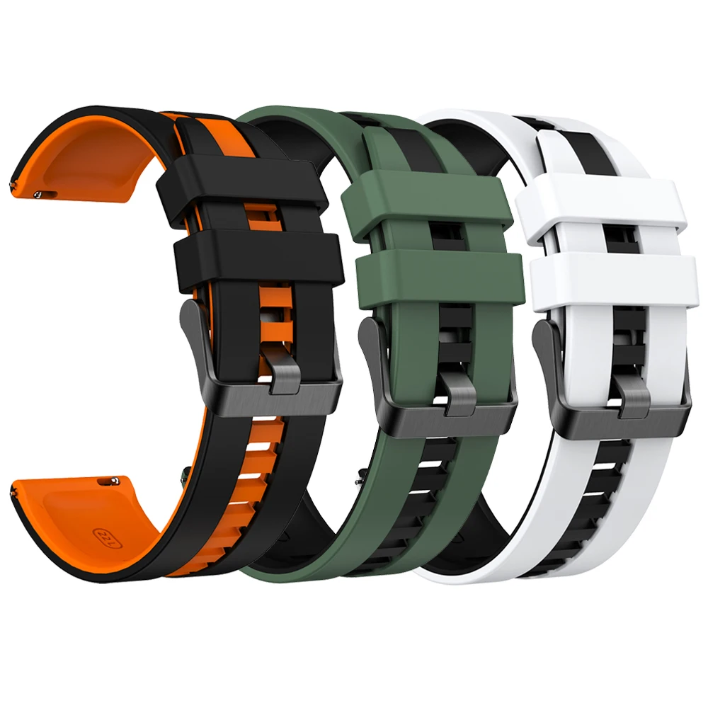 Correa de silicona para Suunto, pulsera deportiva Vertical de 20mm y 22mm para Suunto9 Peak Pro/Suunto5 Peak 3, bandas de Fitness - imagen 5